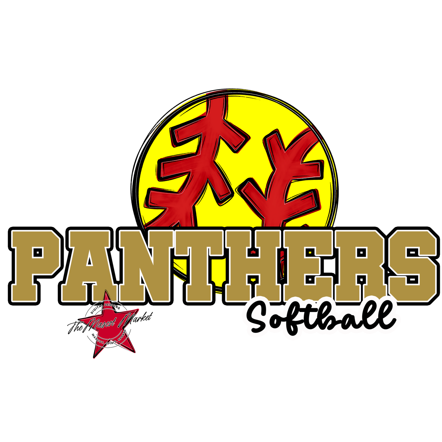 Panthers Varsity Softball-Gold