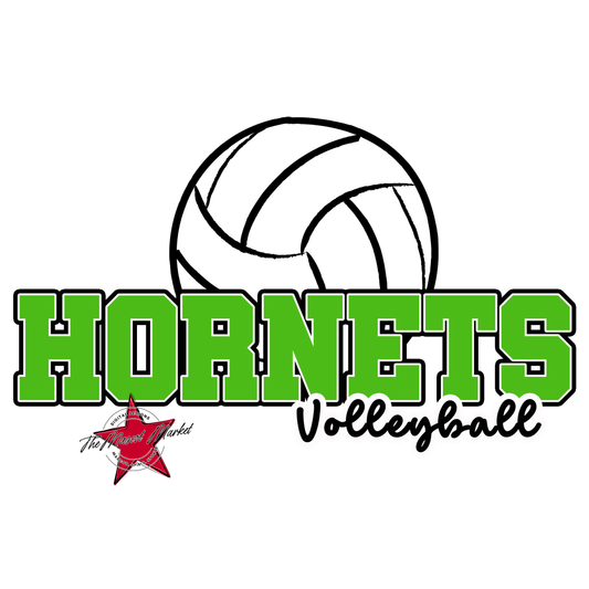 Hornets Varsity Volleyball-Bright Green
