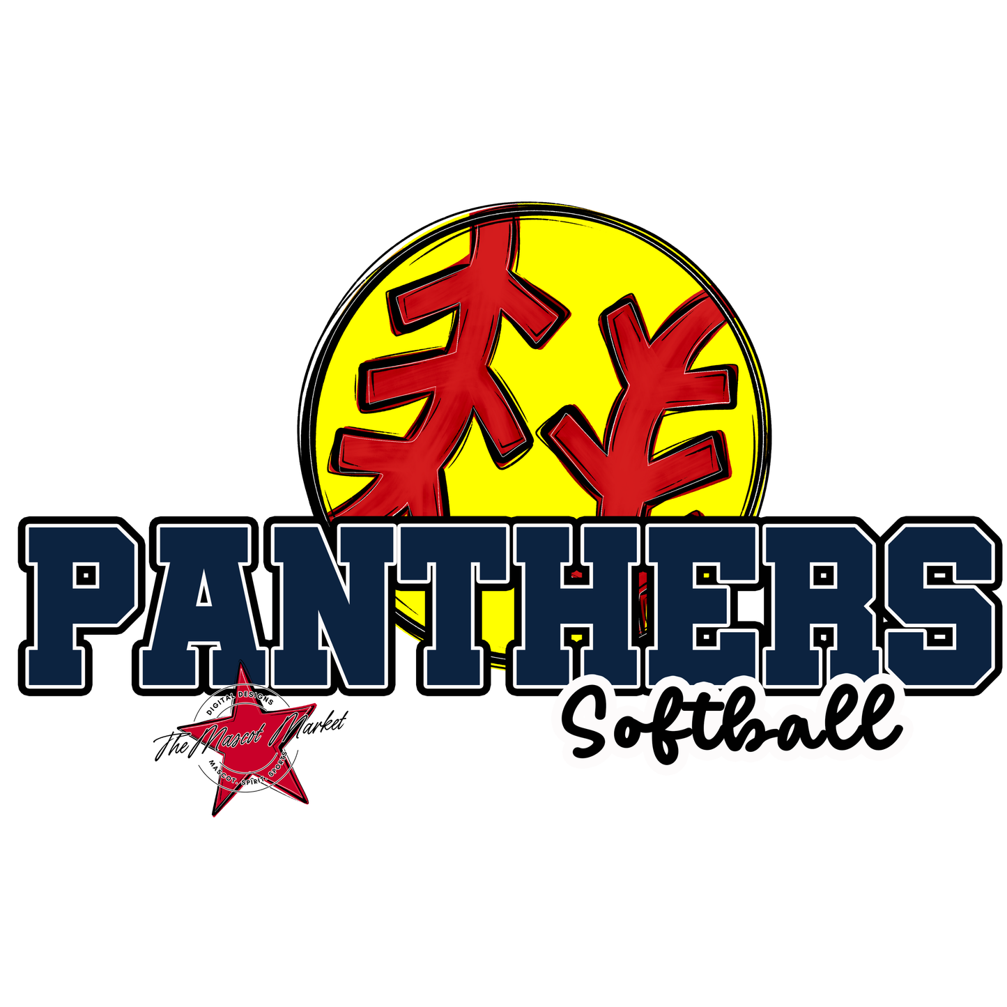 Panthers Varsity Softball-Navy