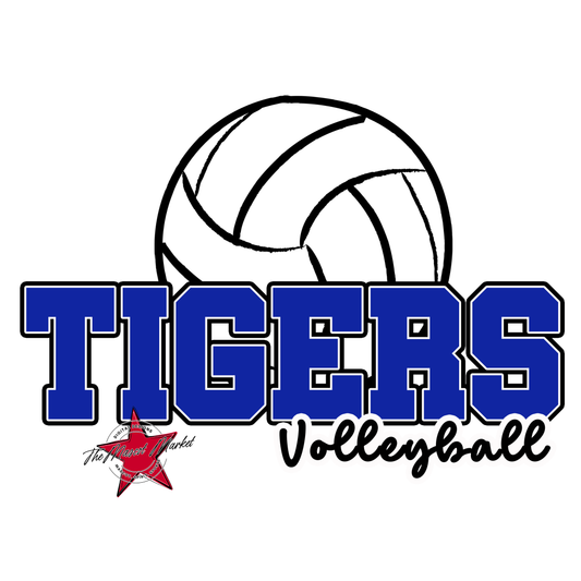 Tigers Varsity Volleyball-Royal Blue