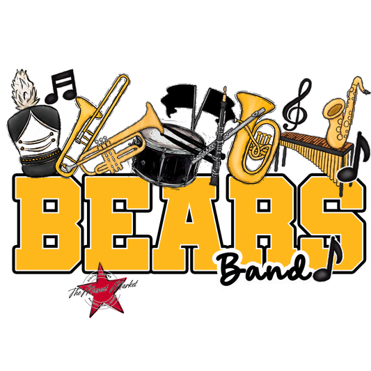 Bears Varsity Band Design-Yellow