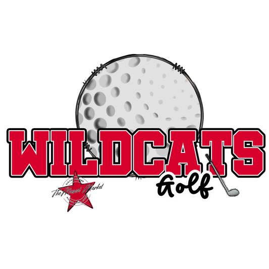 Wildcats Varsity Golf-Red