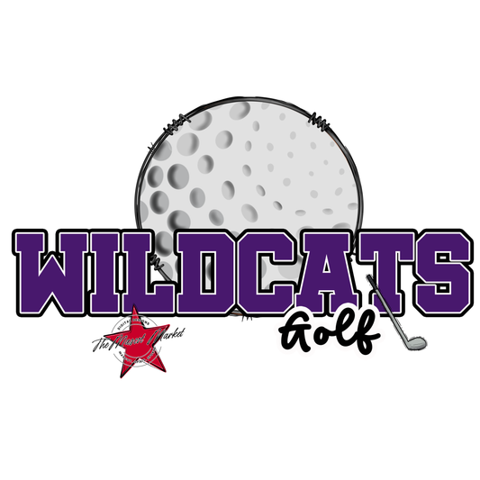 Wildcats Varsity Golf-Purple