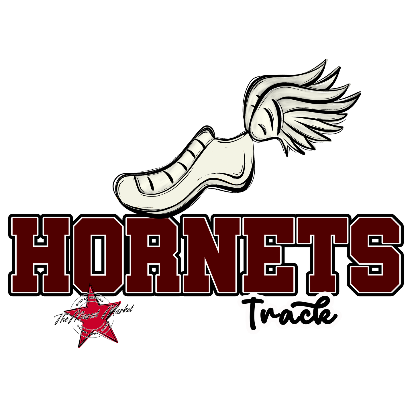 Hornets Varsity Track-Maroon