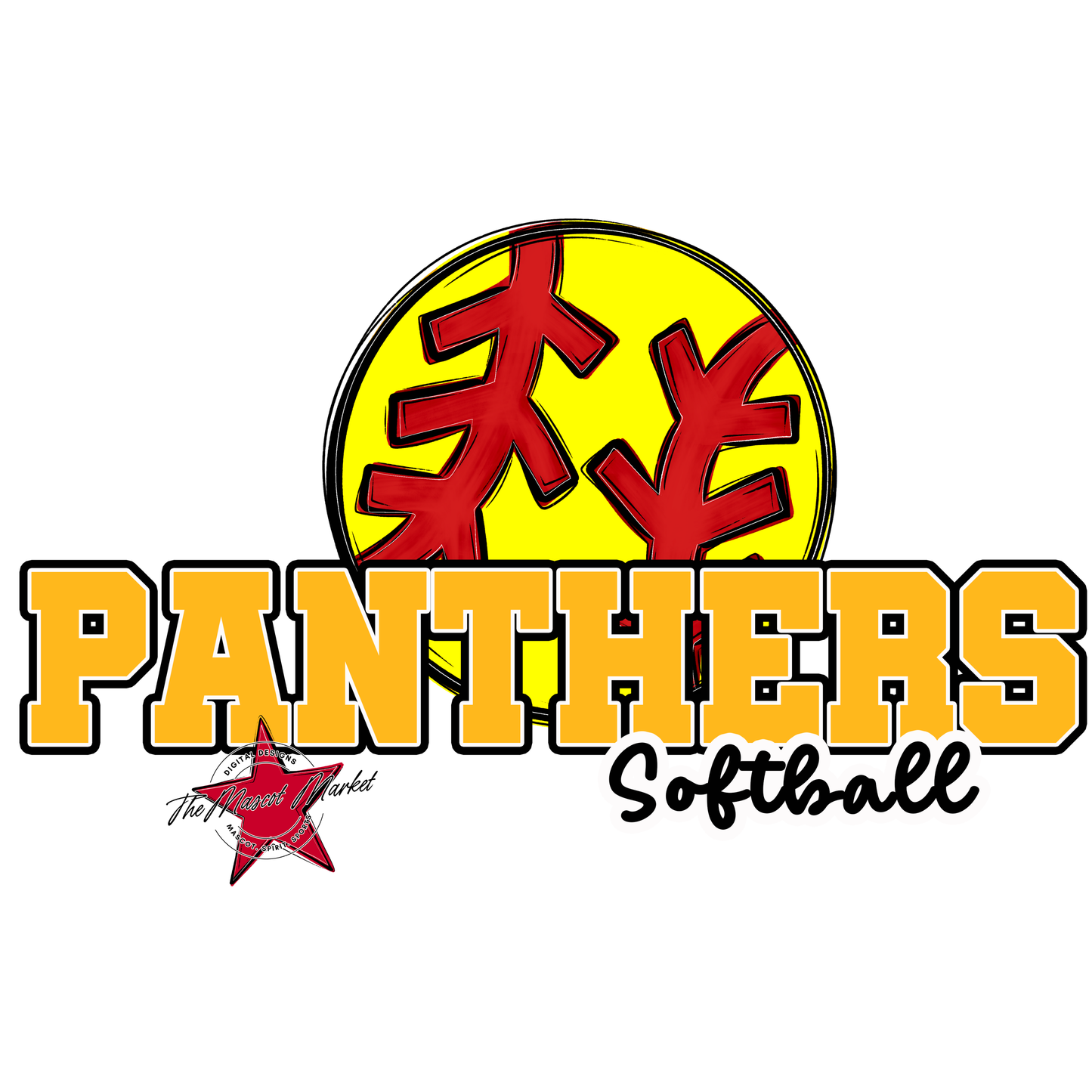 Panthers Varsity Softball-Yellow