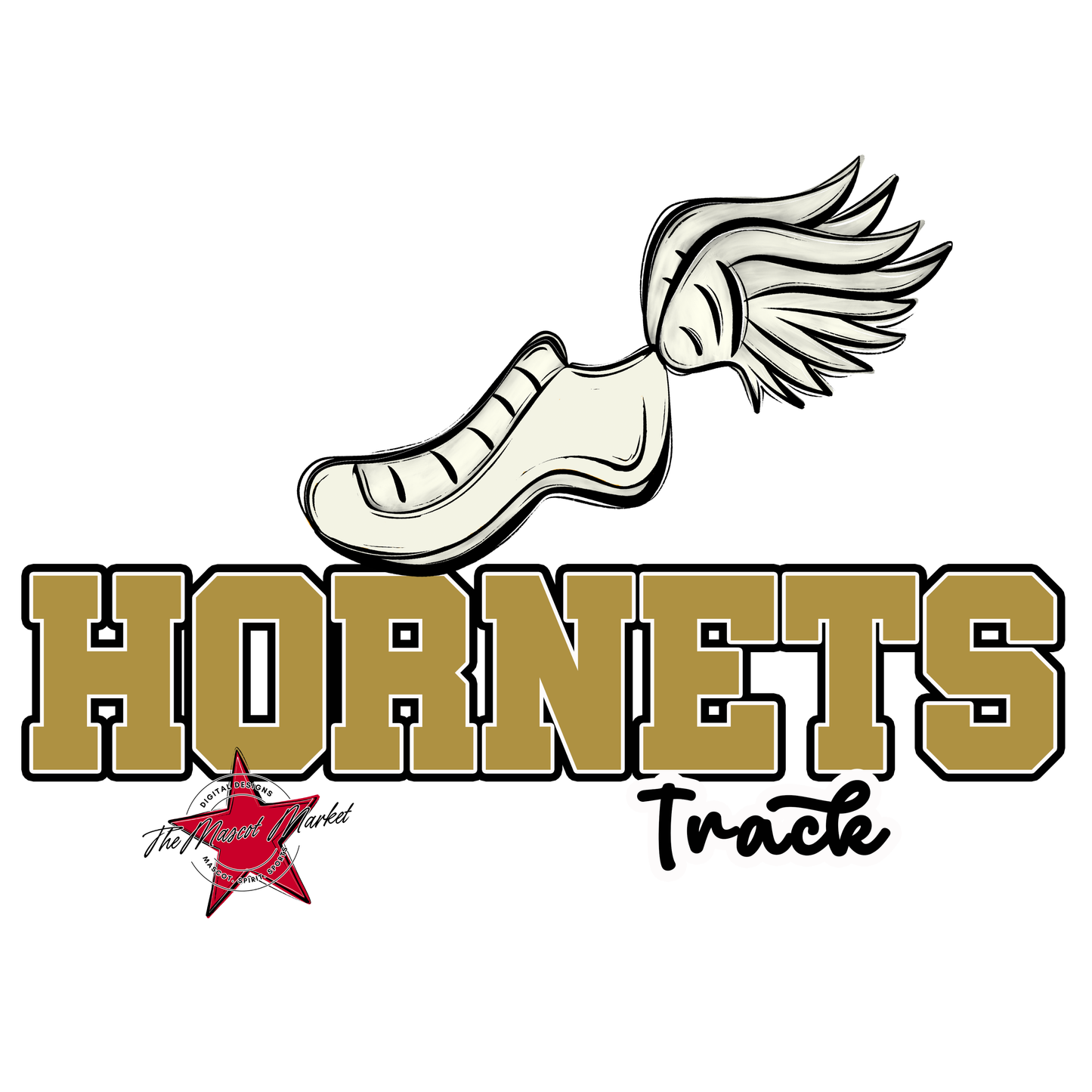 Hornets Varsity Track-Gold