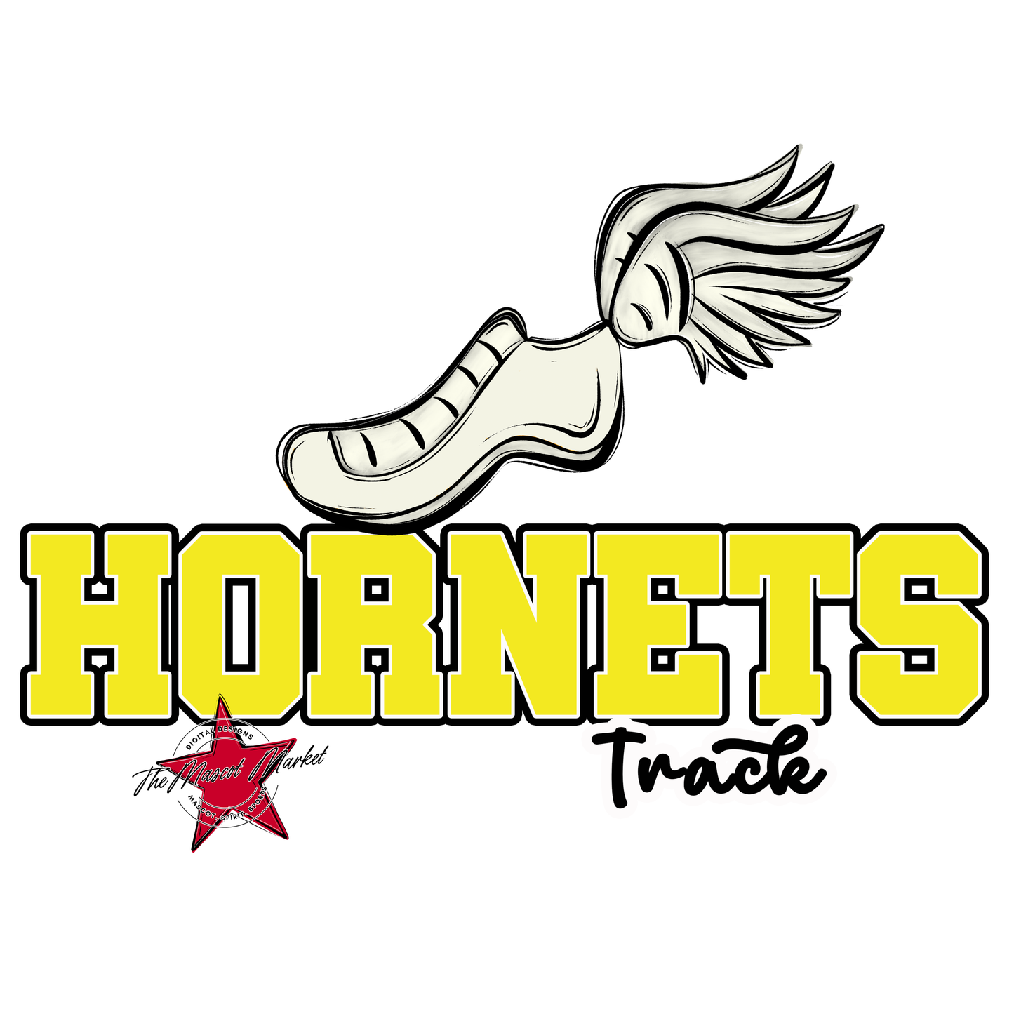 Hornets Varsity Track-Bright Yellow