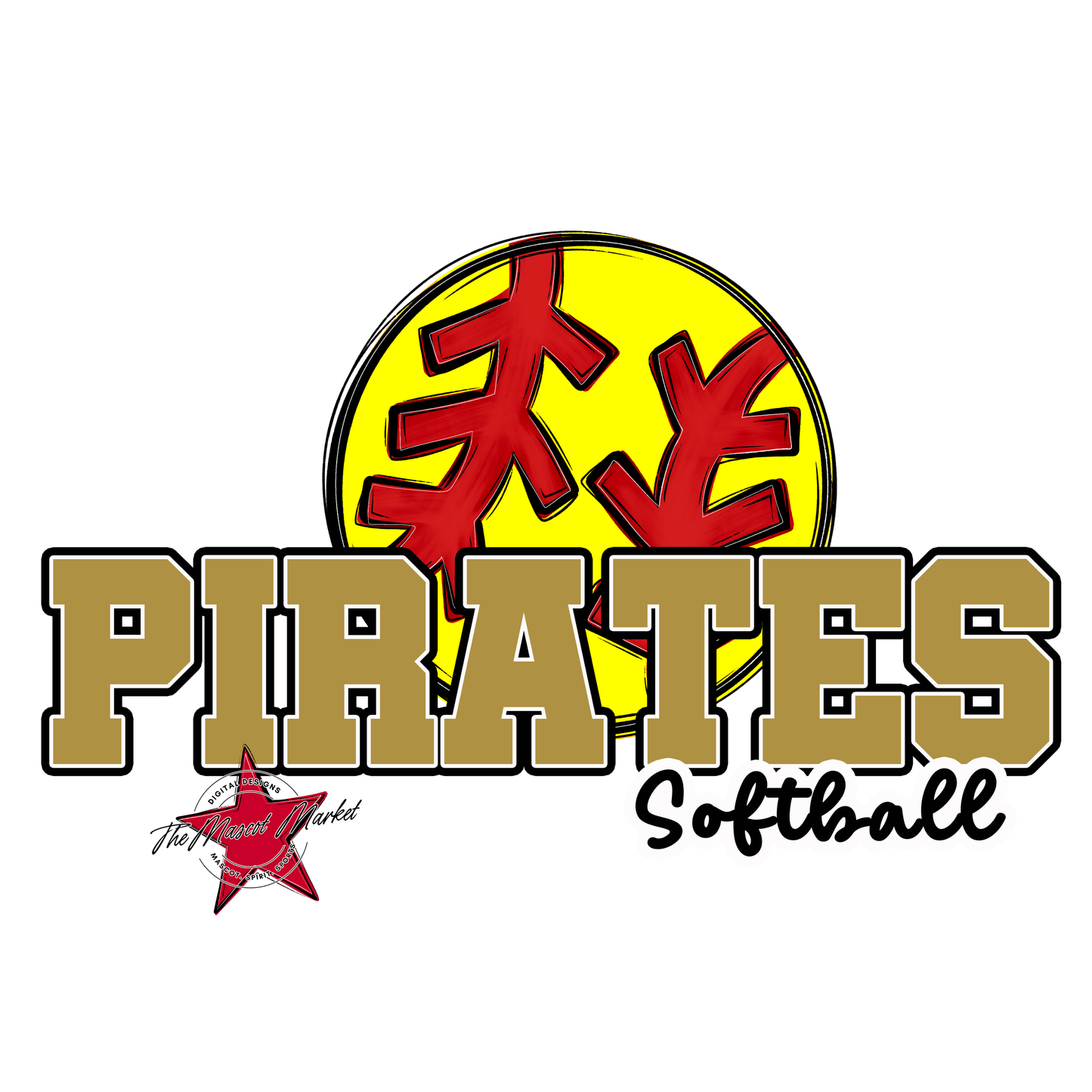 Pirates Varsity Softball-Gold