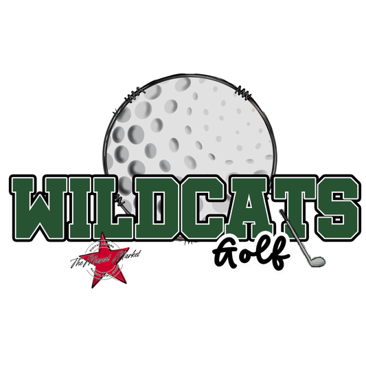 Wildcats Varsity Golf-Green