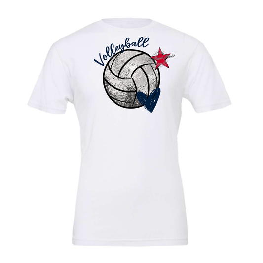 Volleyball Sequins-Navy