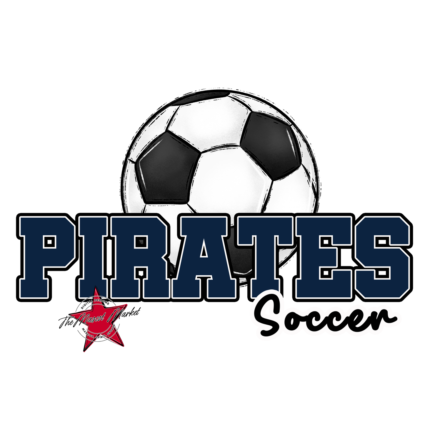 Pirates Varsity Soccer-Navy