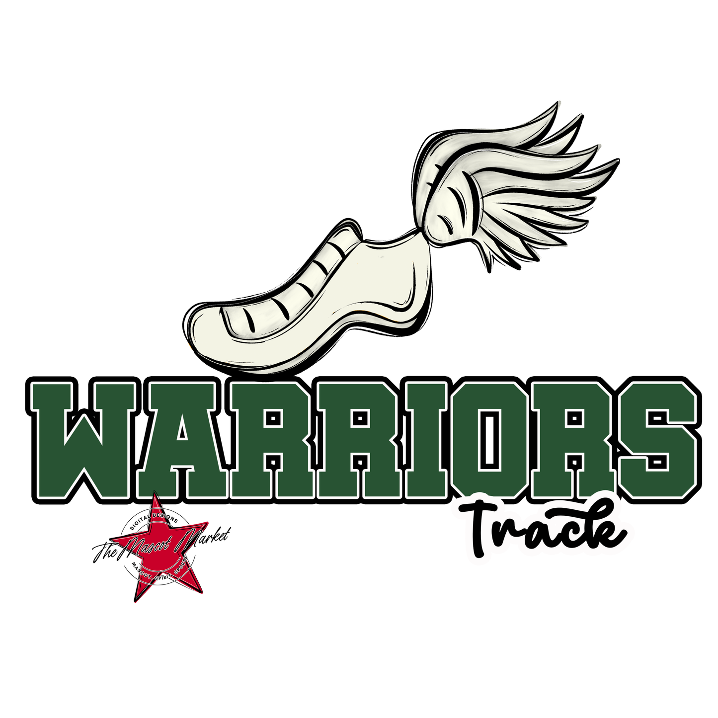 Warriors Varsity Track-Green
