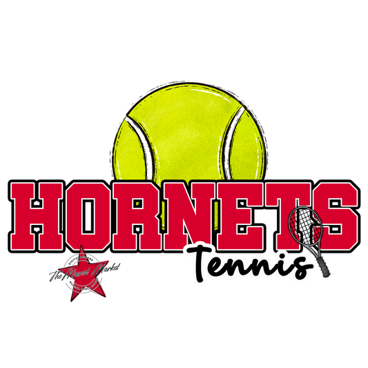 Hornets Varsity Tennis-Red