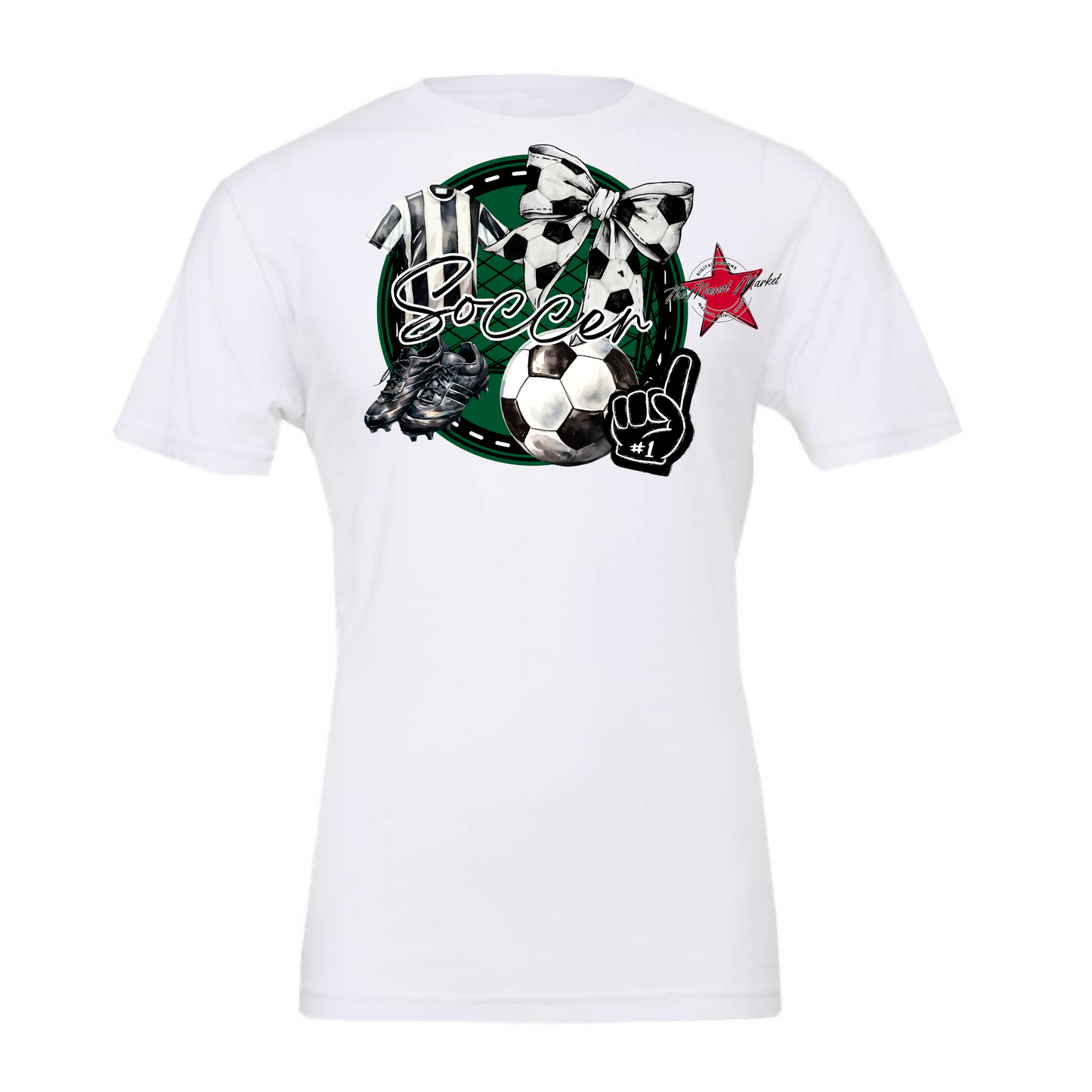 Circle Soccer Design-Green