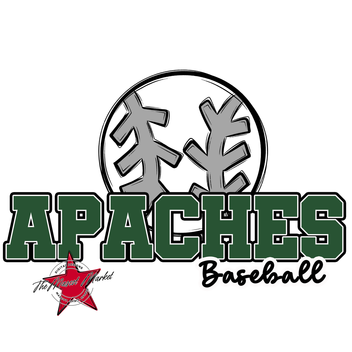 Apaches Varsity Baseball-Green
