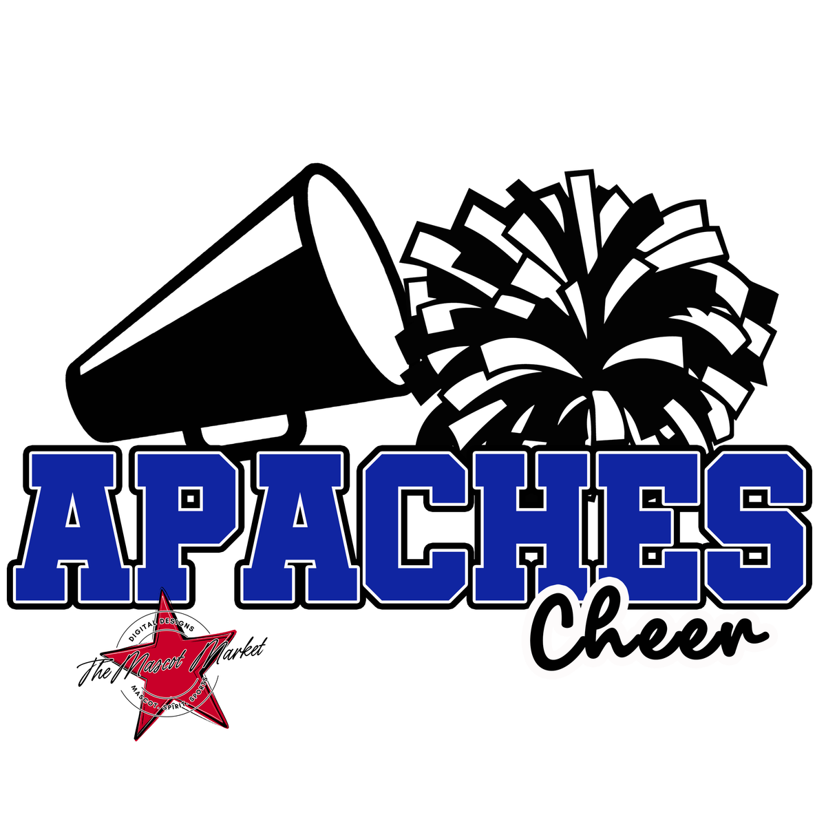 Apaches Varsity Cheer-Royal Blue