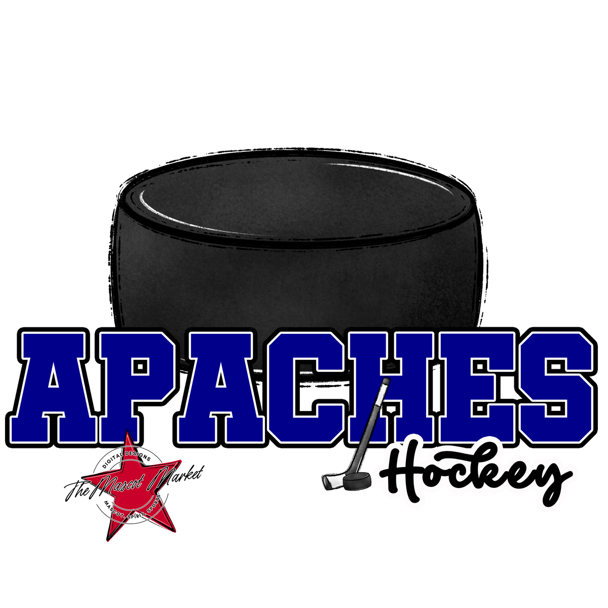 Apaches Varsity Hockey-Blue