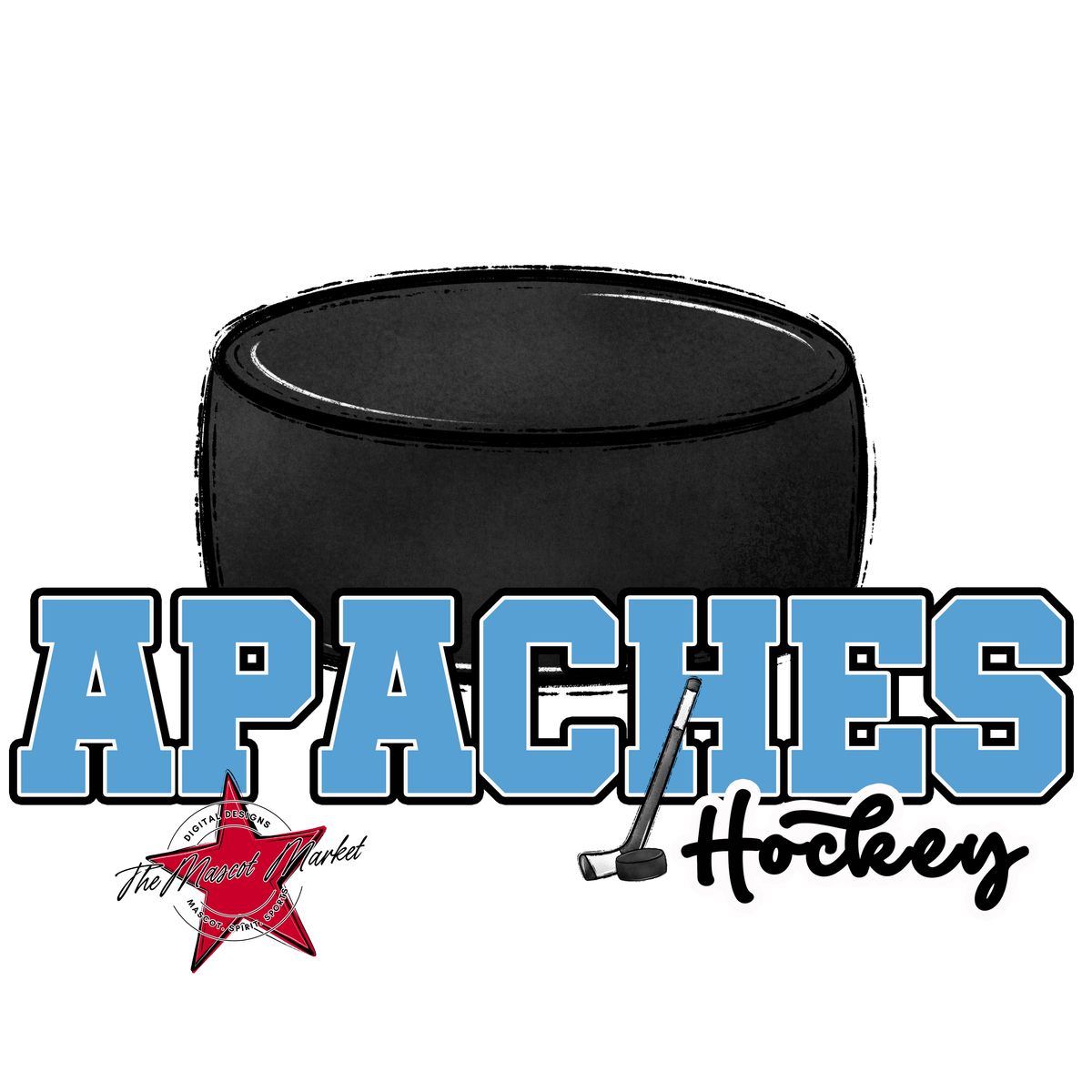 Apaches Varsity Hockey-Carolina Blue