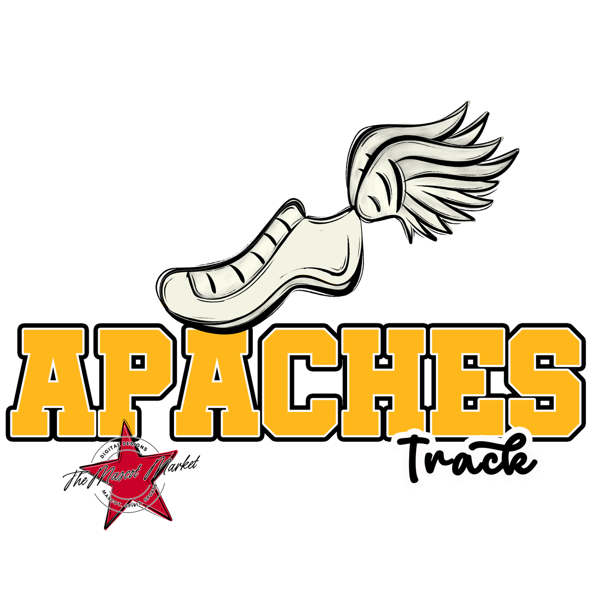 Apaches Varsity Track-Yellow