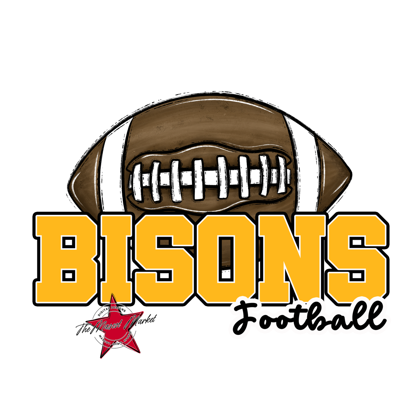 Bisons Varsity Football-Yellow
