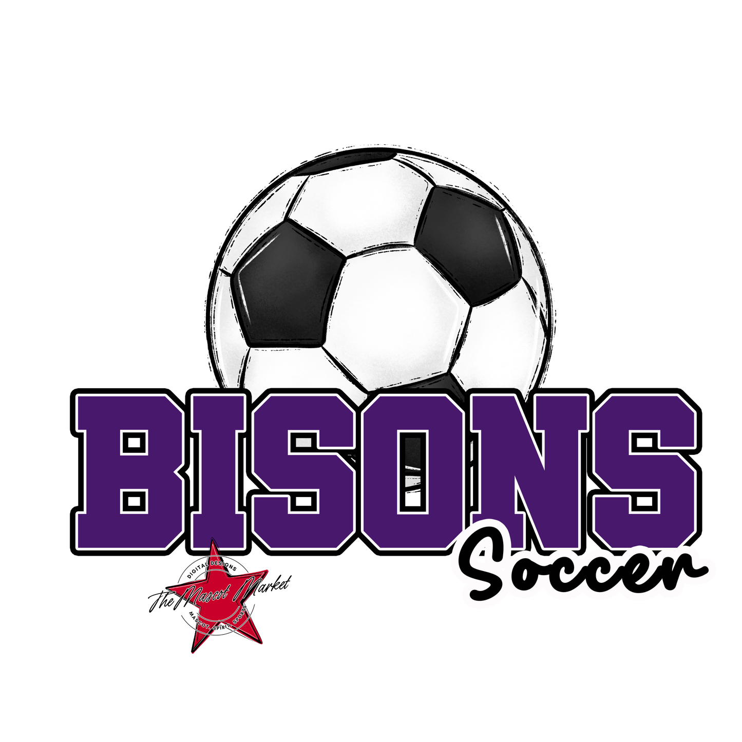Bisons Varsity Soccer-Purple