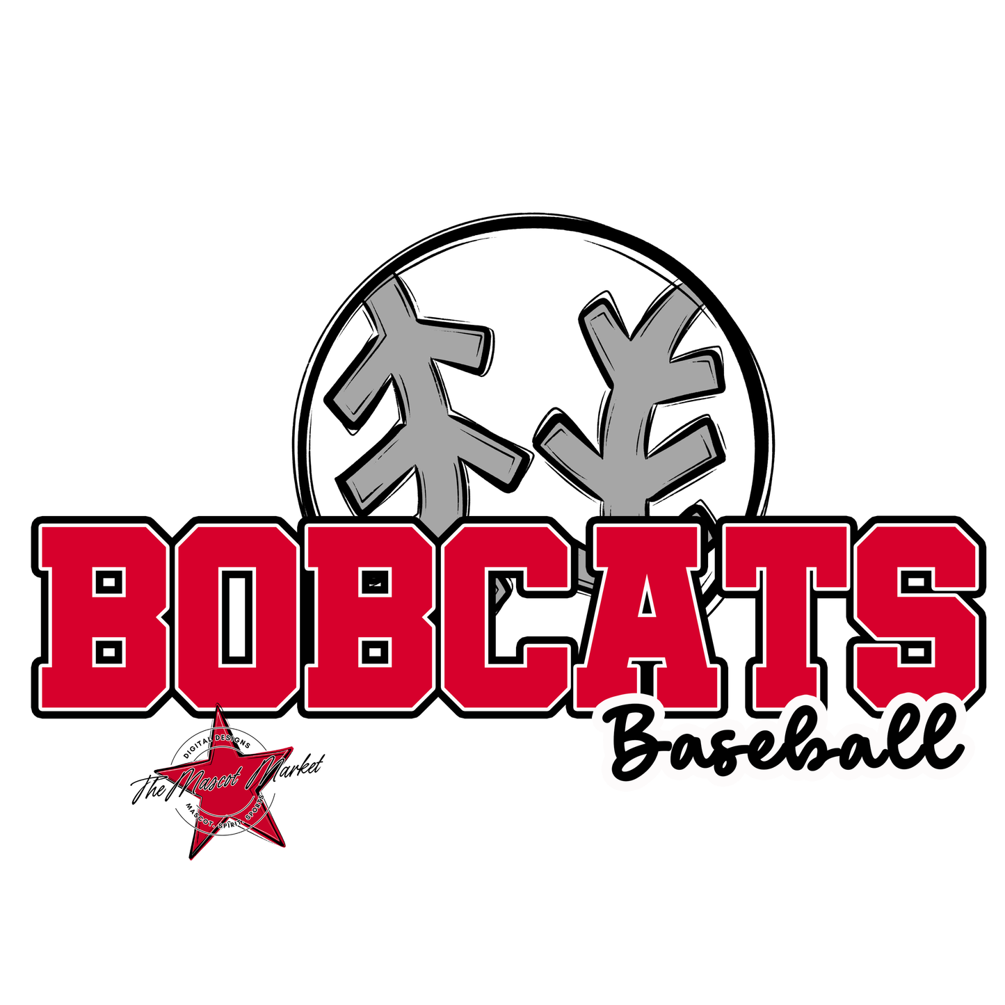 Bobcats Varsity Baseball-Red