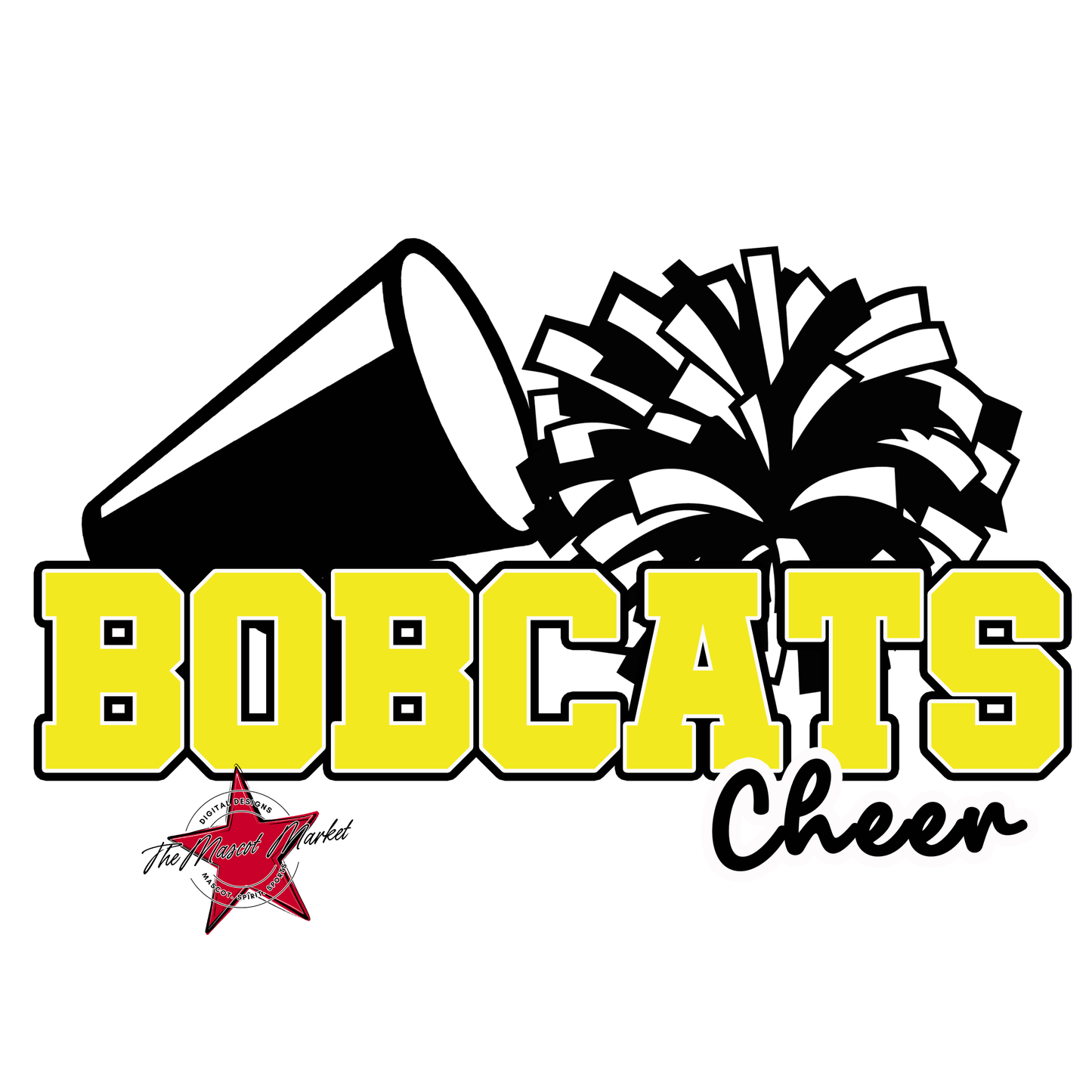 Bobcats Varsity Cheer-Bright Yellow