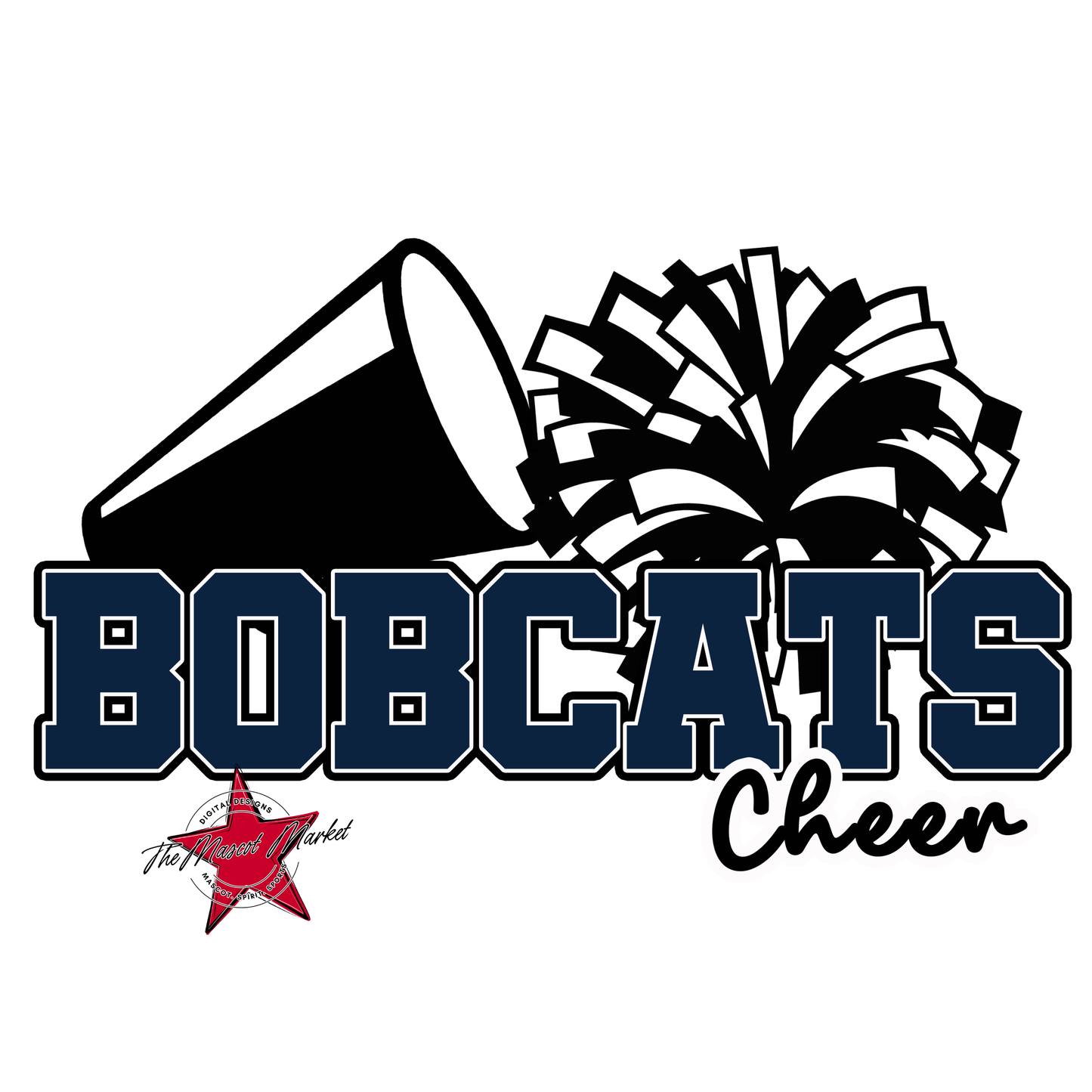 Bobcats Varsity Cheer-Navy