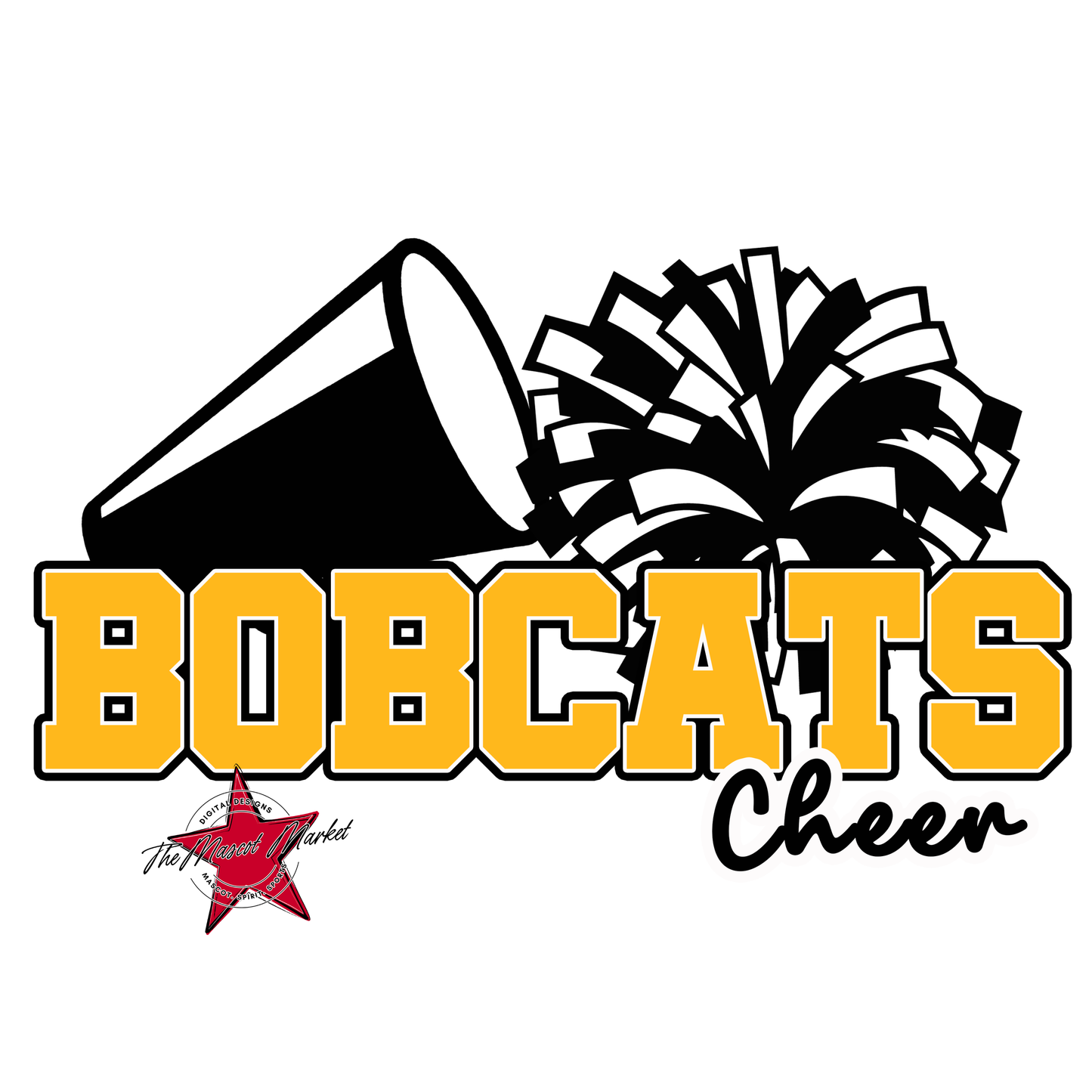 Bobcats Varsity Cheer-Yellow