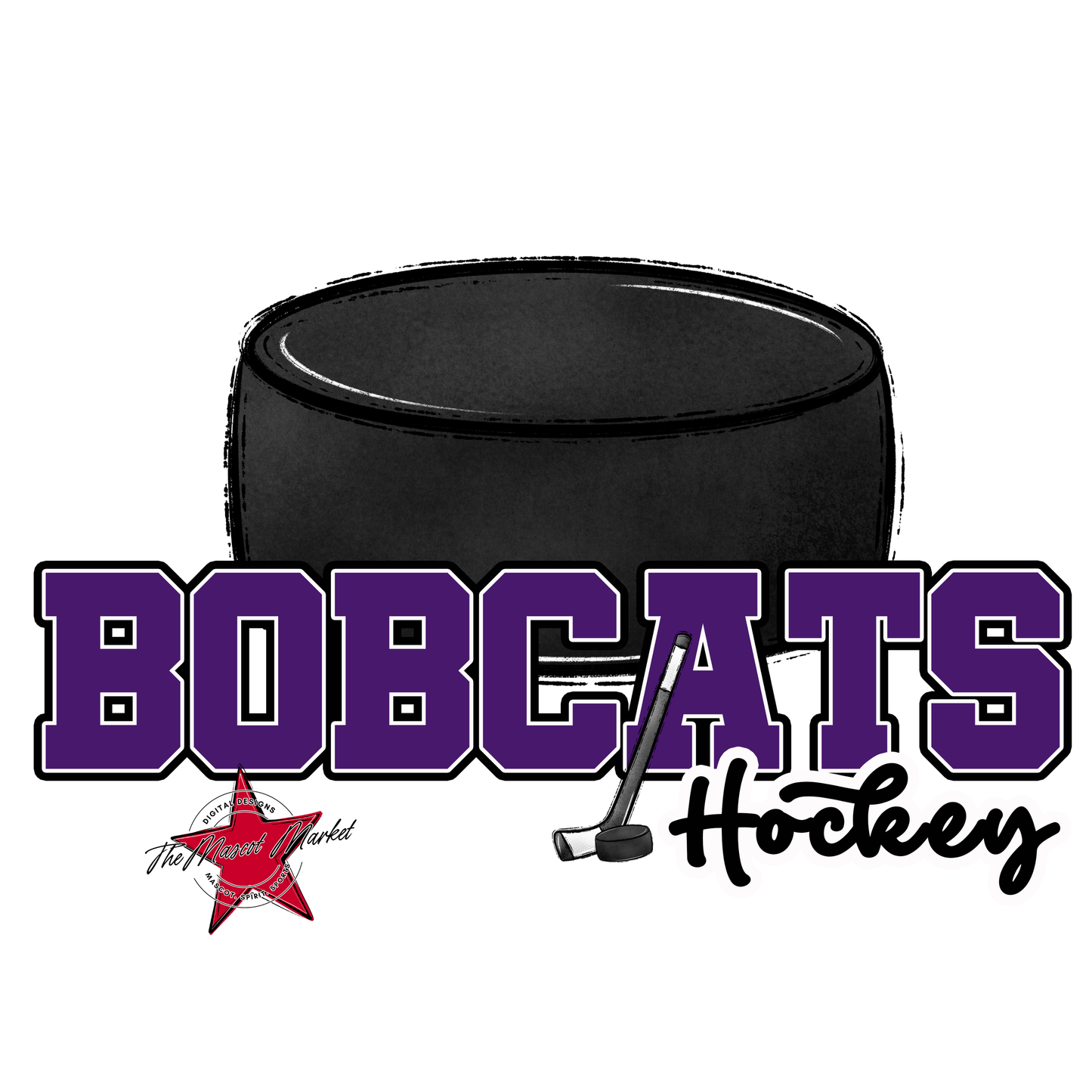 Bobcats Varsity Hockey-Purple