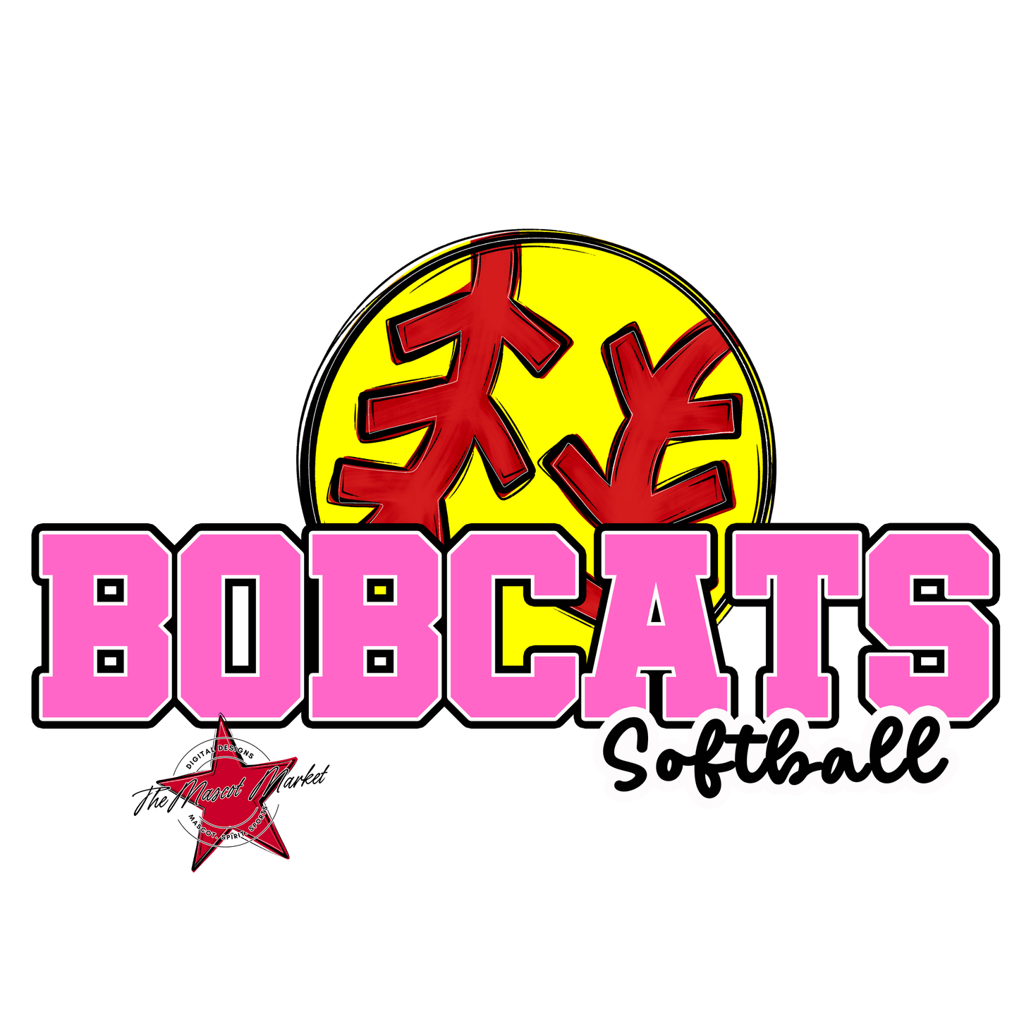 Bobcats Varsity Softball-Baby Pink