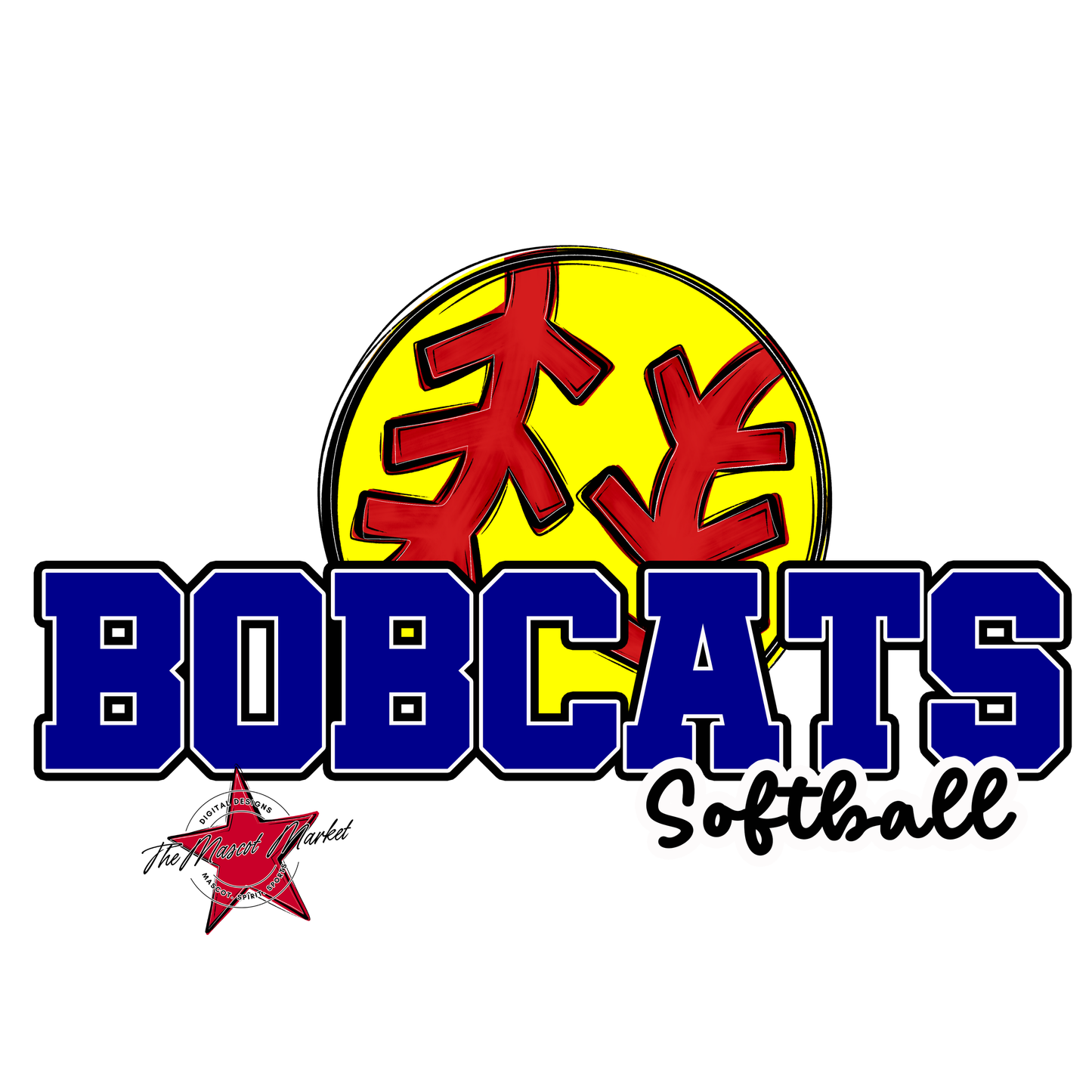 Bobcats Varsity Softball-Blue