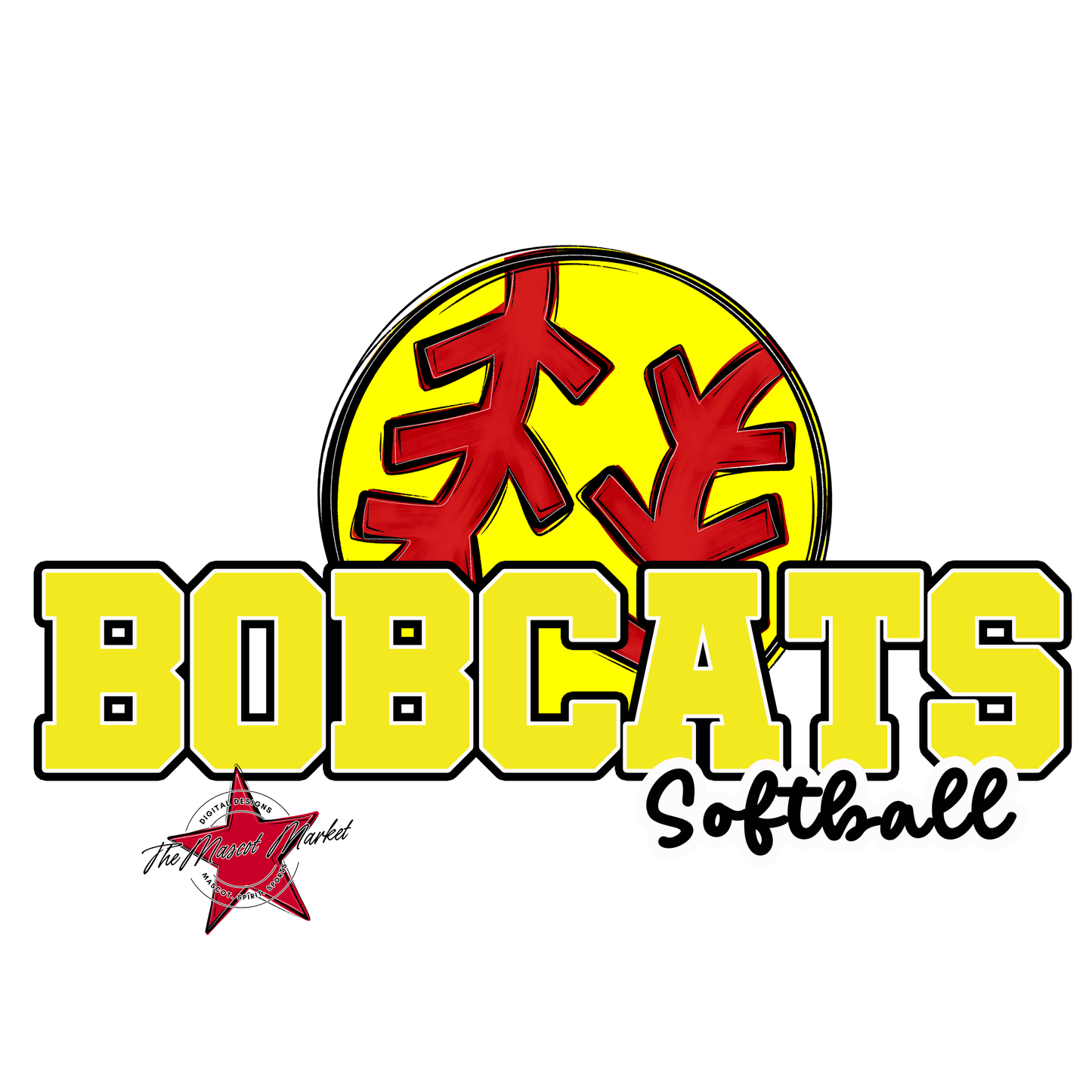 Bobcats Varsity Softball-Bright Yellow