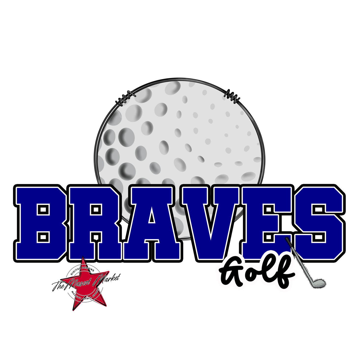 Braves Varsity Golf-Blue