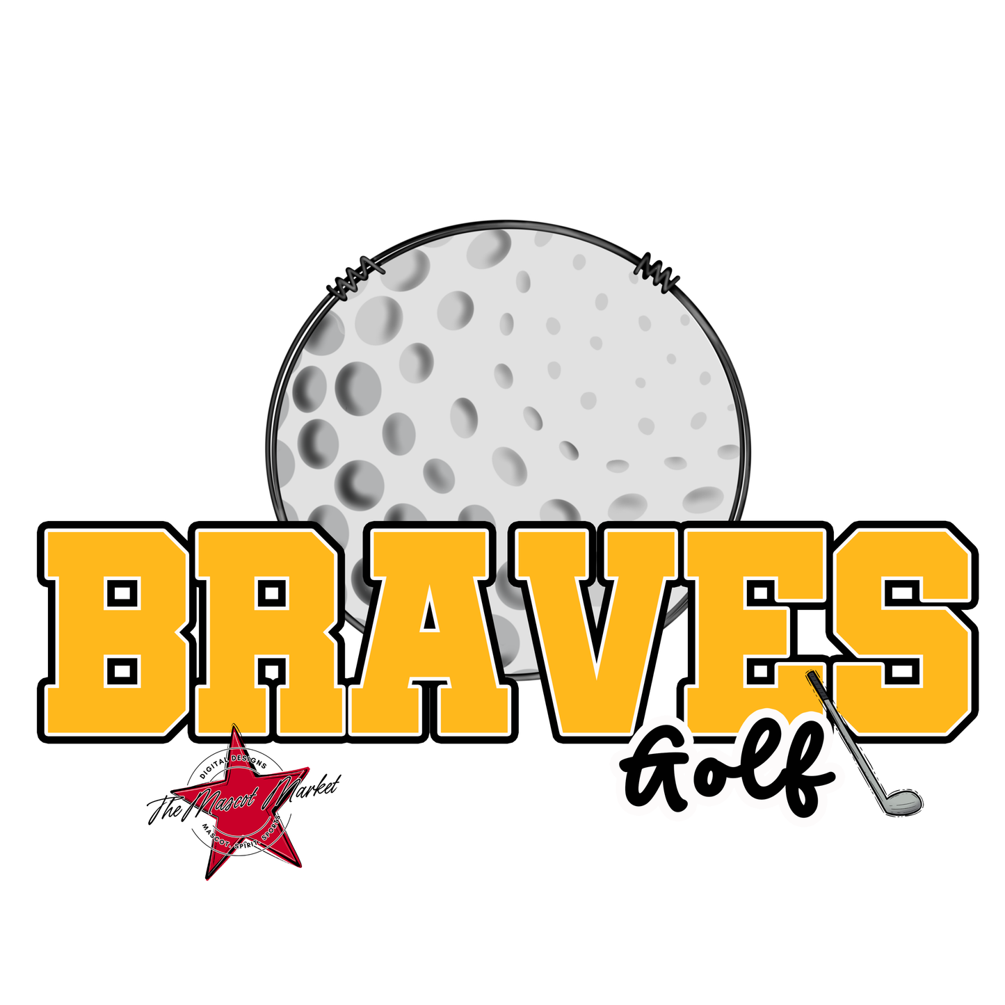 Braves Varsity Golf-Yellow