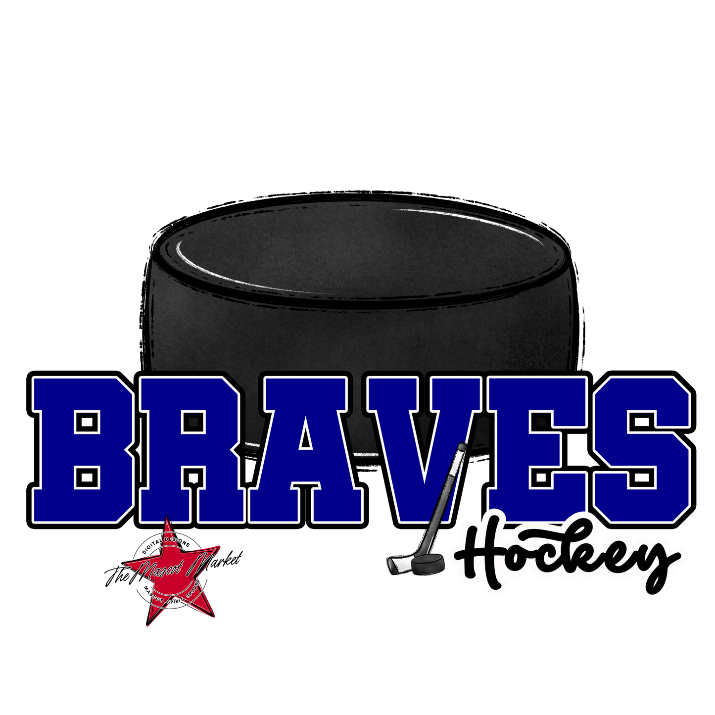 Braves Varsity Hockey-Blue