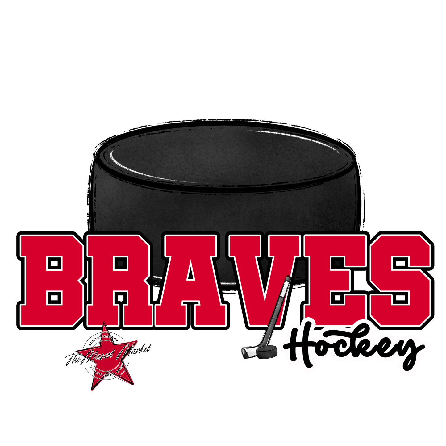 Braves Varsity Hockey-Red
