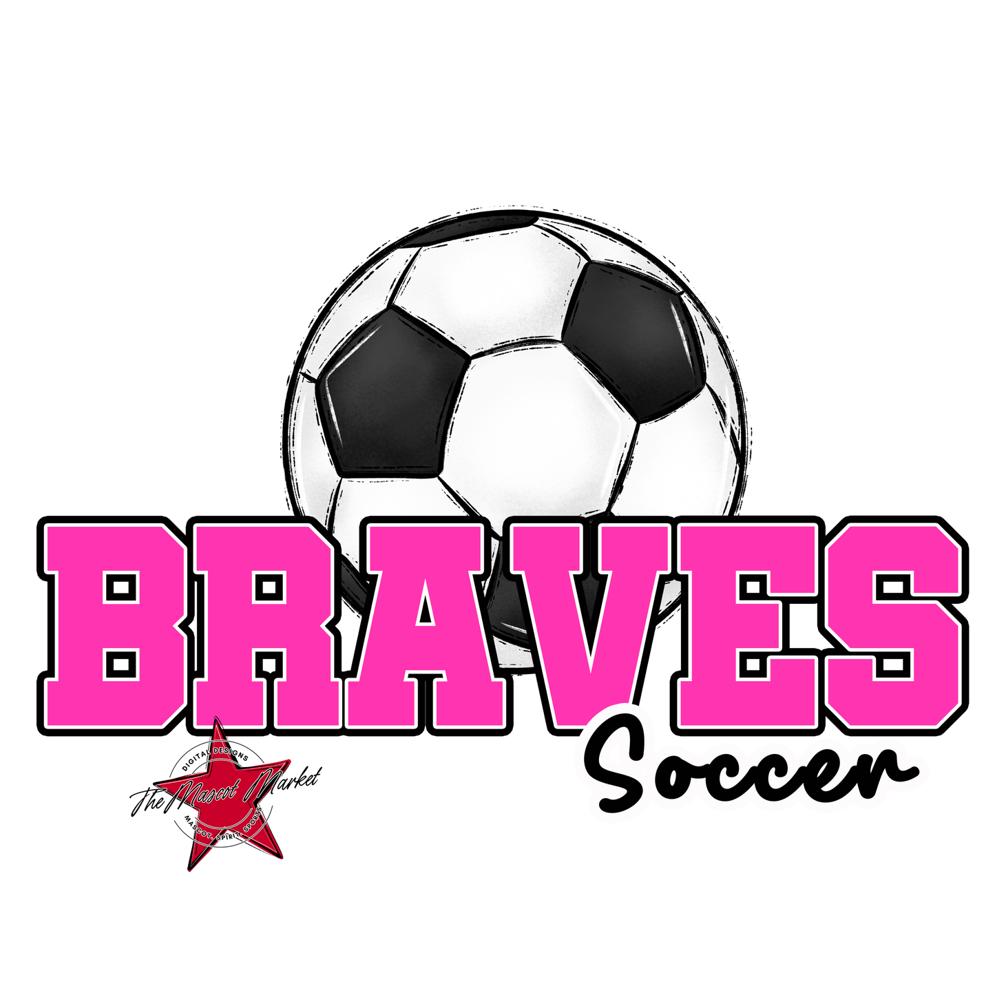 Braves Varsity Soccer-Pink
