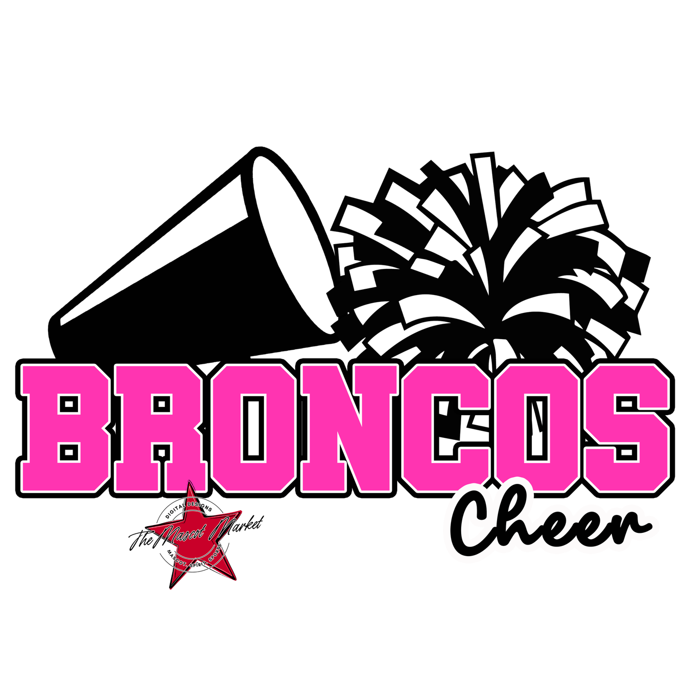 Broncos Varsity Cheer-Pink