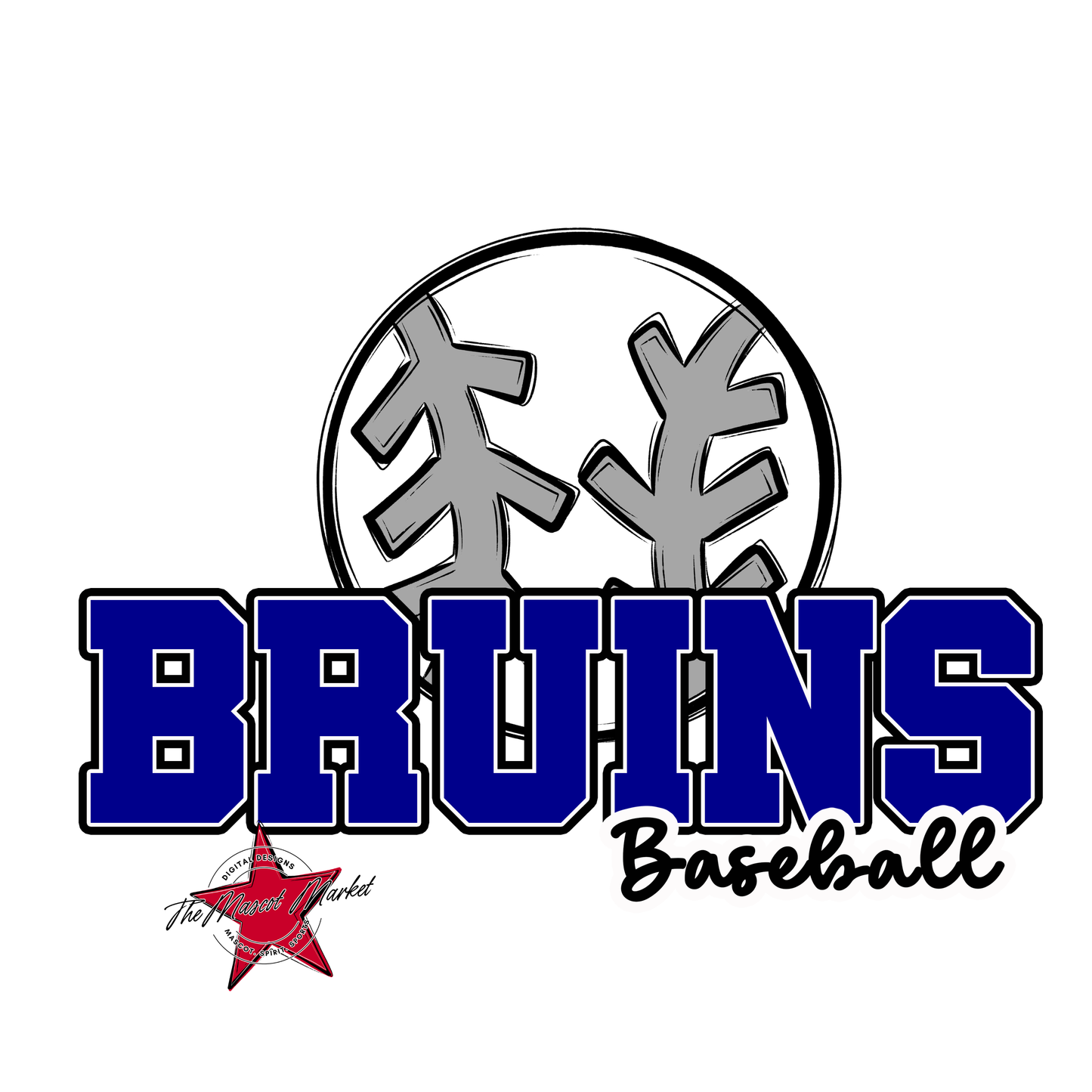 Bruins Varsity Baseball-Blue
