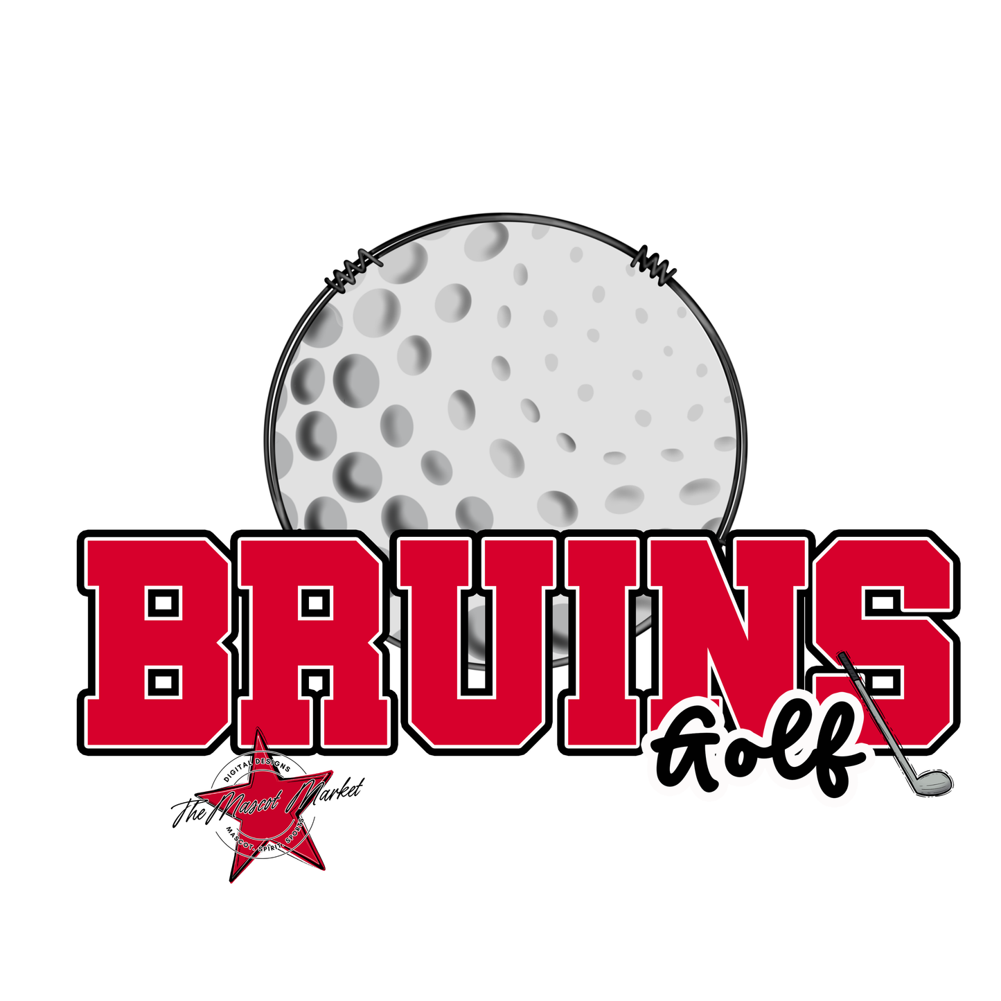 Bruins Varsity Golf-Red