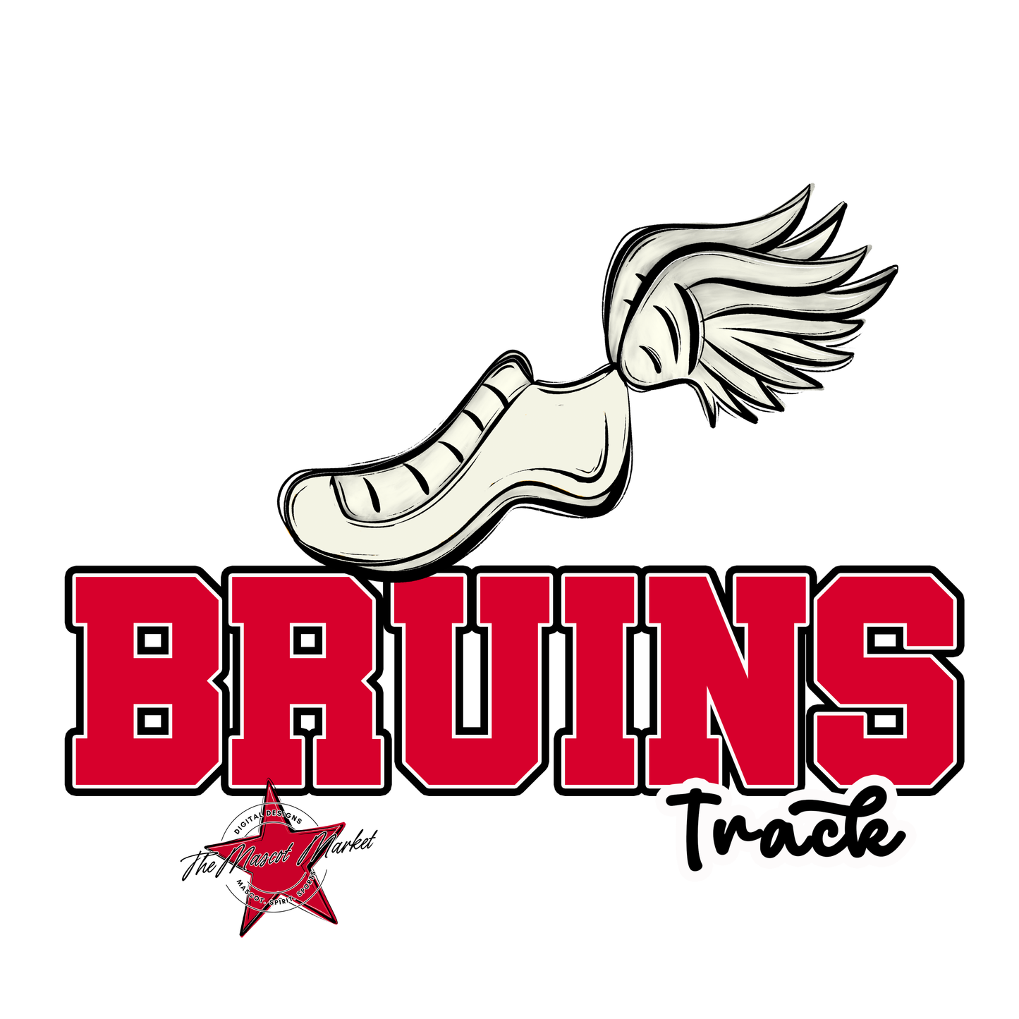 Bruins Varsity Track-Red
