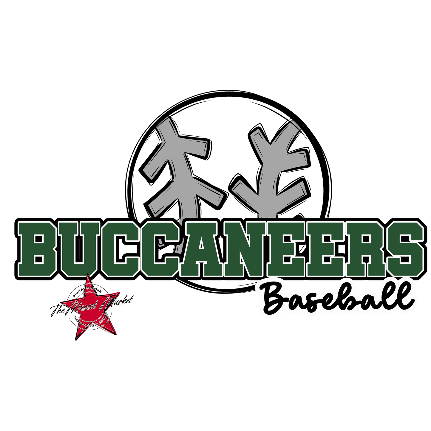 Buccaneers Varsity Baseball-Green