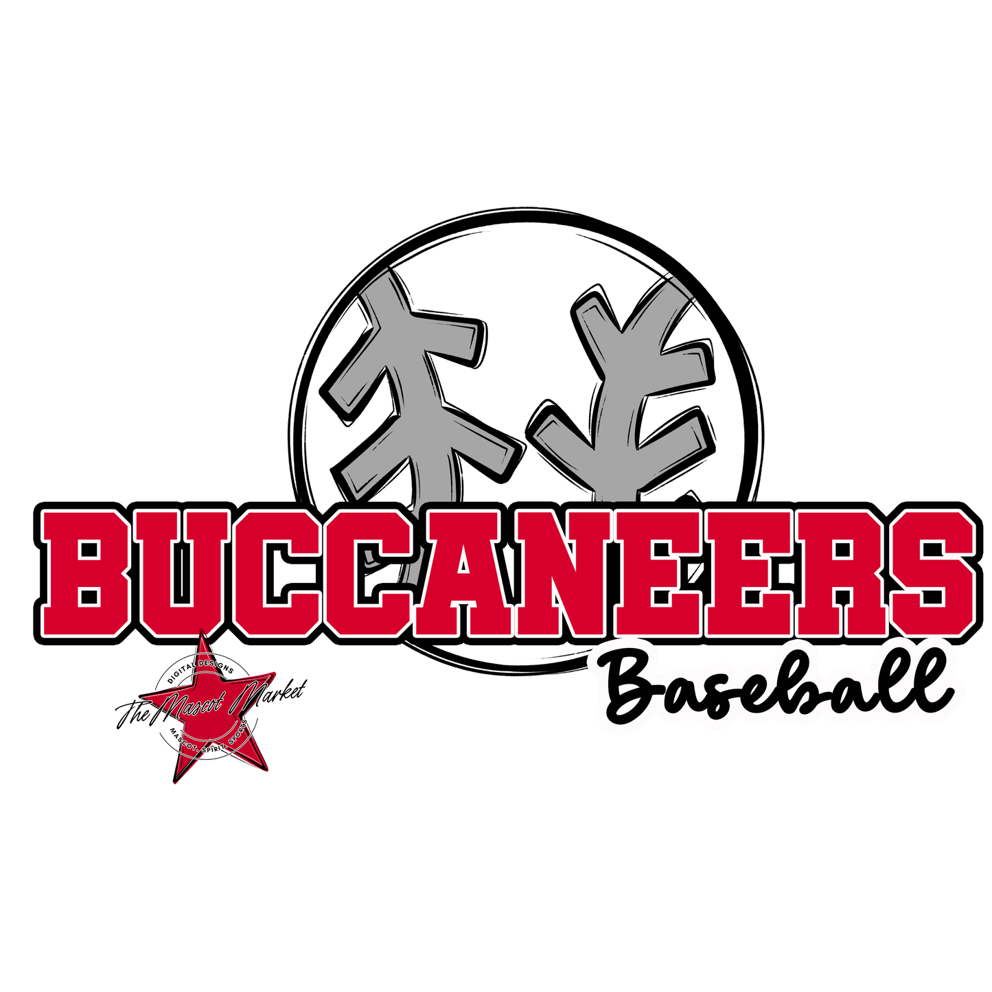 Buccaneers Varsity Baseball-Red