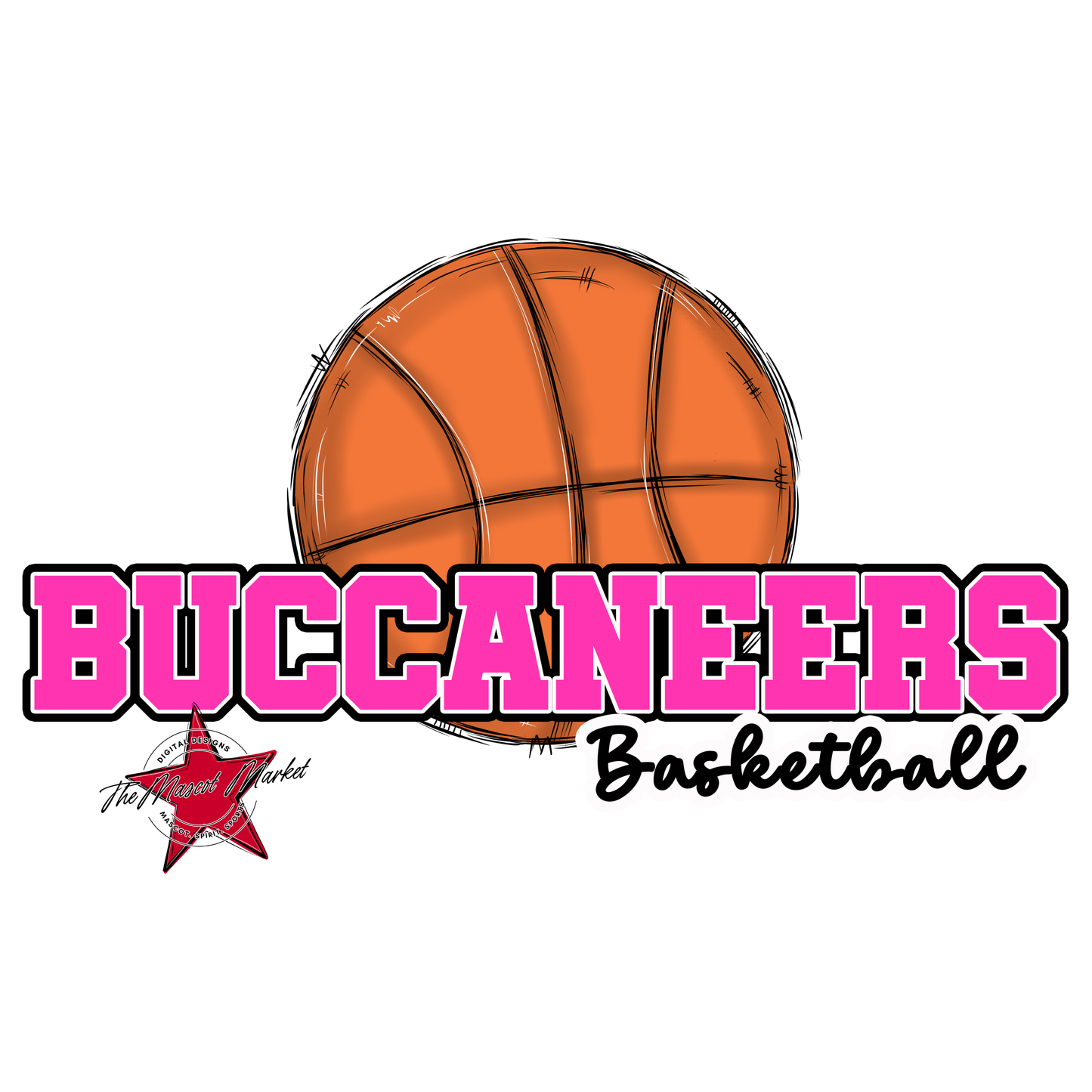 Buccaneers Varsity Basketball-Pink