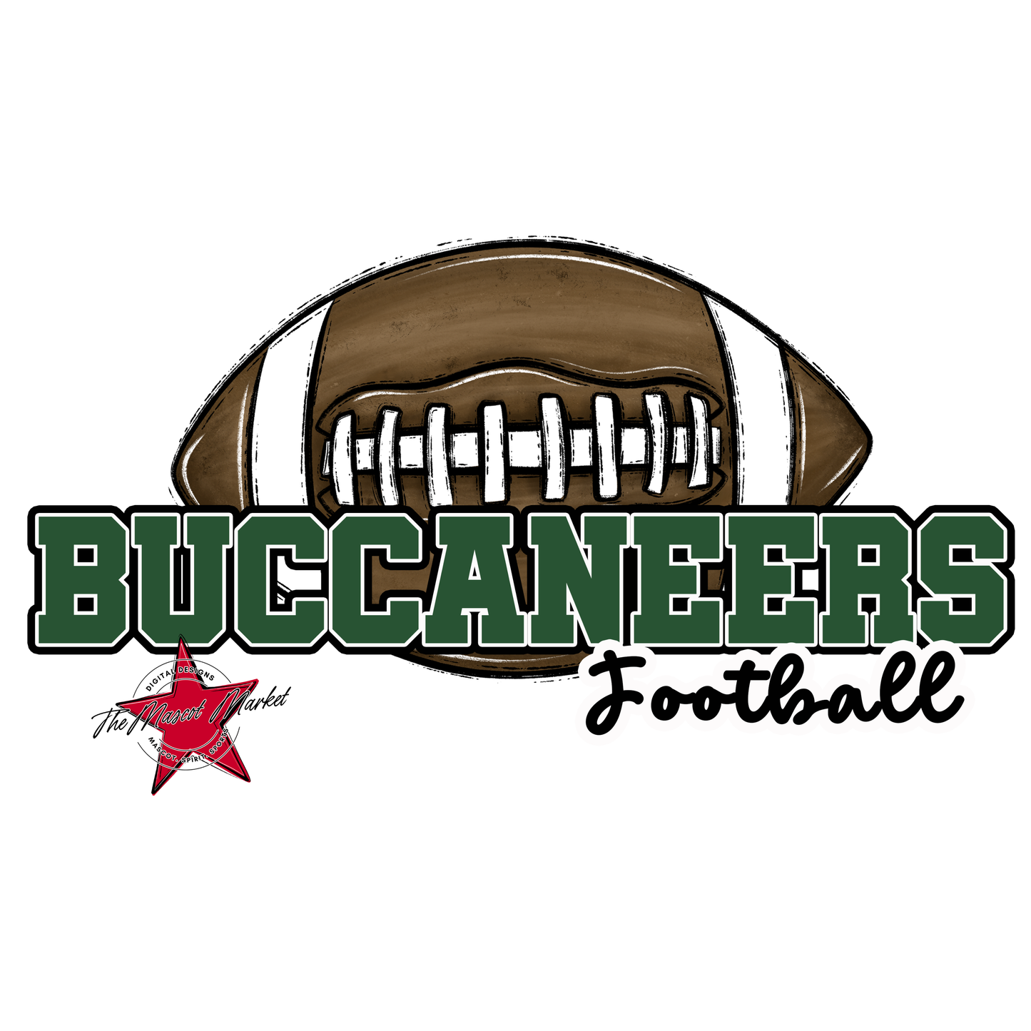 Buccaneers Varsity Football-Green