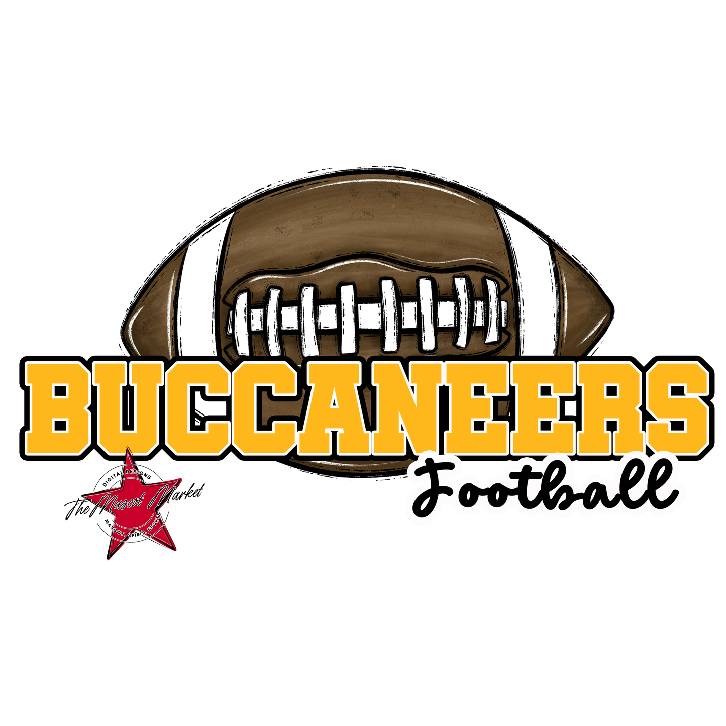 Buccaneers Varsity Football-Yellow