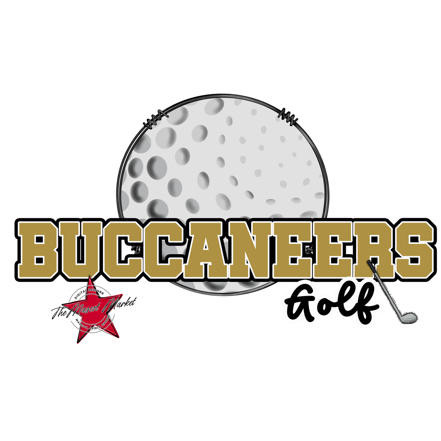 Buccaneers Varsity Golf-Gold