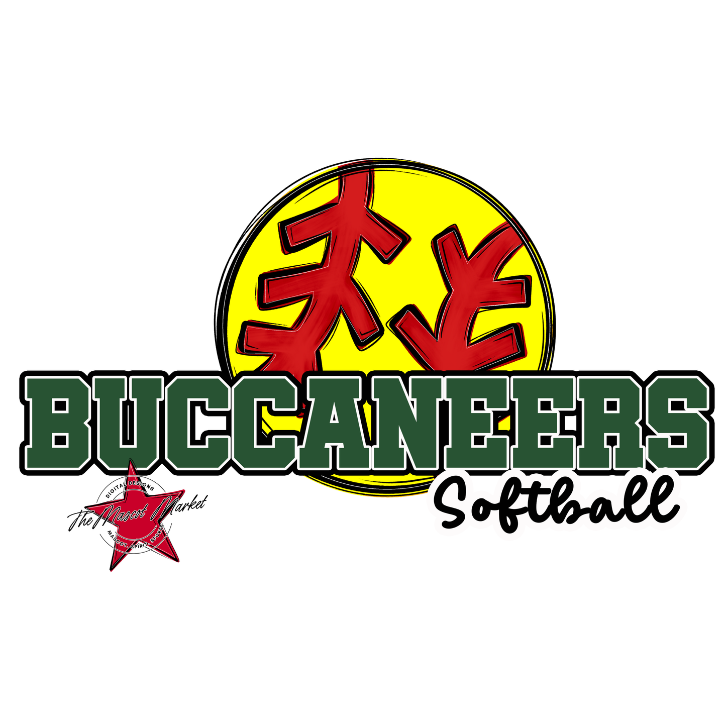 Buccaneers Varsity Softball-Green