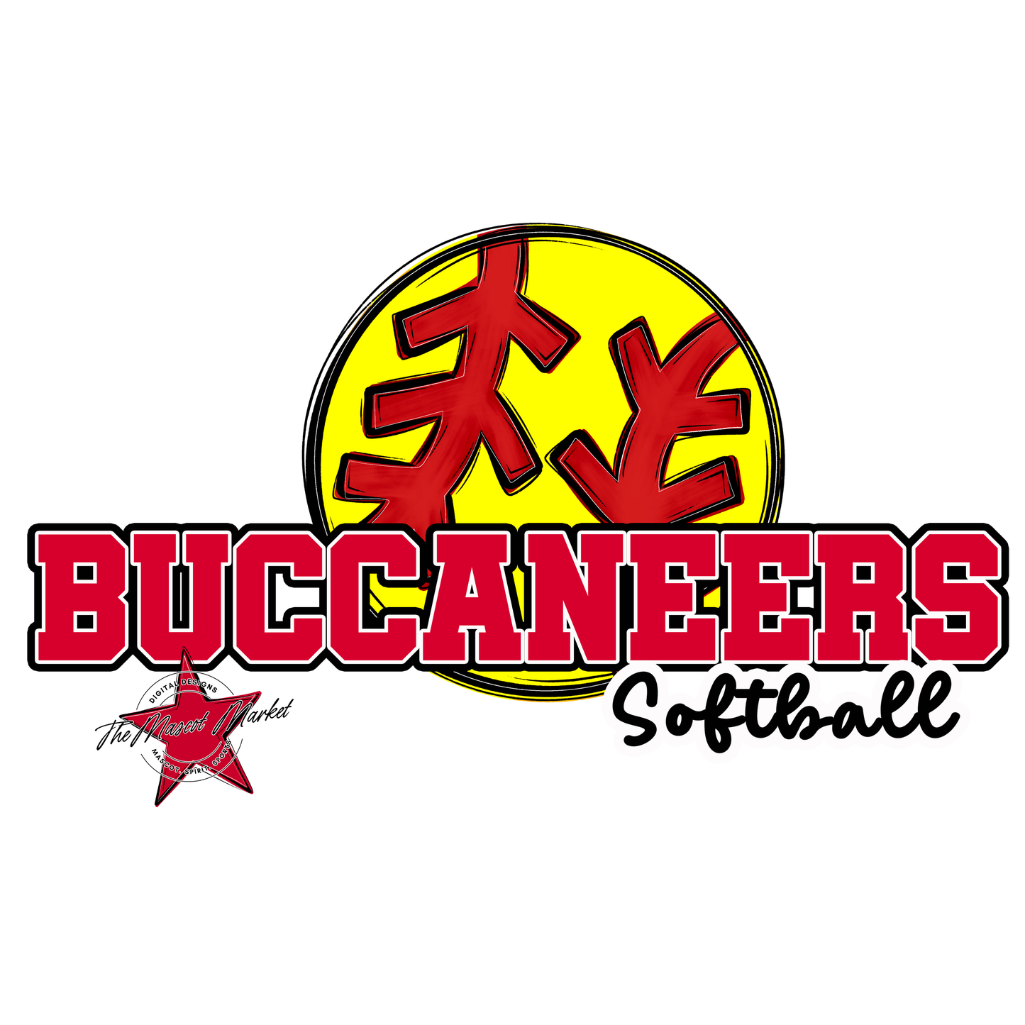 Buccaneers Varsity Softball-Red